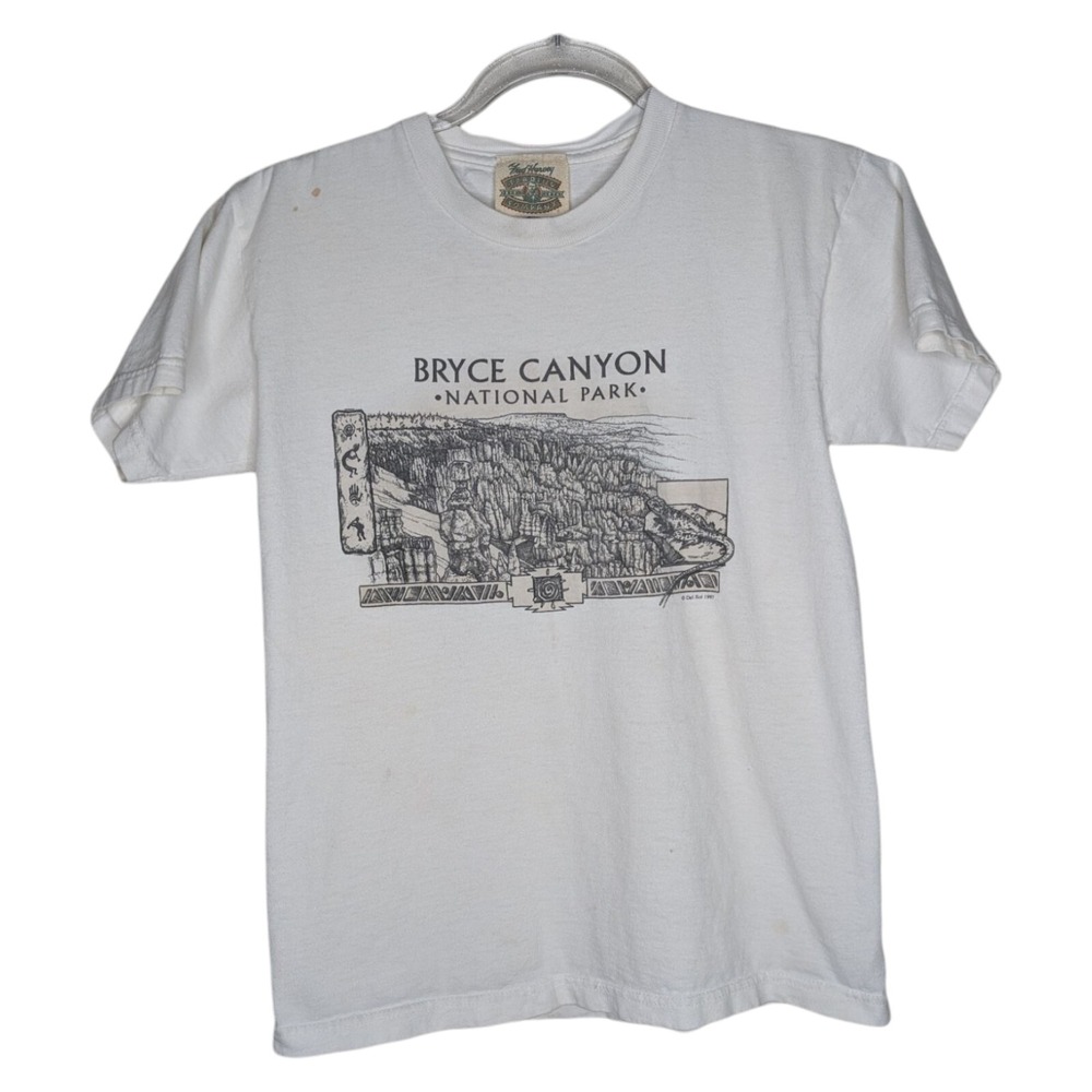 Vintage 1997 Bryce Canyon National Park Childrens Kids T Shirt Med 10-12 USA - Picture 1 of 13